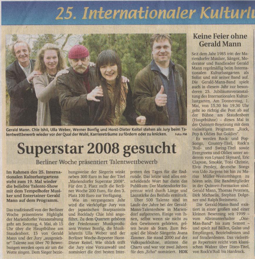 Zeitungsausschnitt zum Verkleinern anklicken